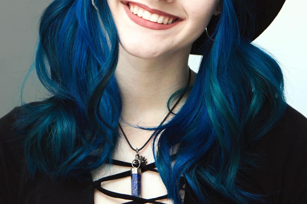 Blue Hair Tips on Pinterest - wide 6