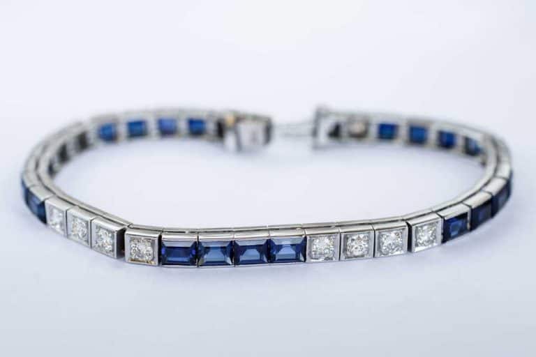 15 Gorgeous Silver Bracelets with Blue Stones