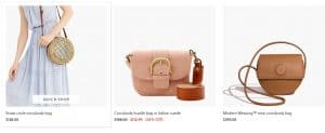 J. Crew page for crossbody bags