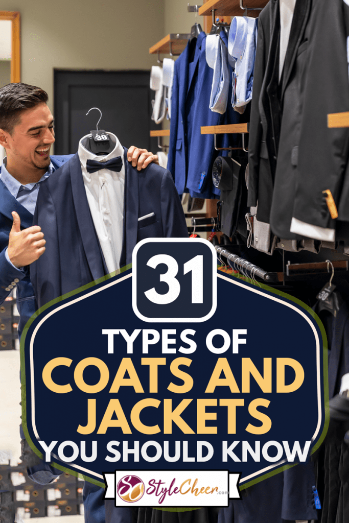 Portrait of a man shopping at a clothing store, 31 Types of Coats And Jackets You Should Know