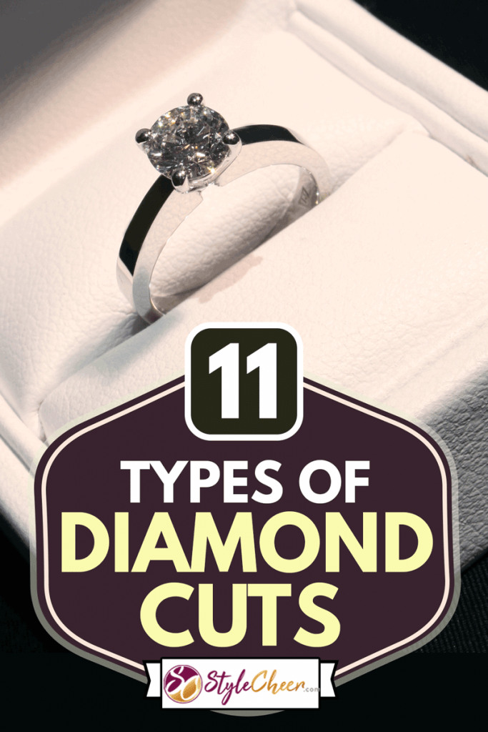 Round cut Diamond Engagement Ring, 11 Types of Diamond Cuts
