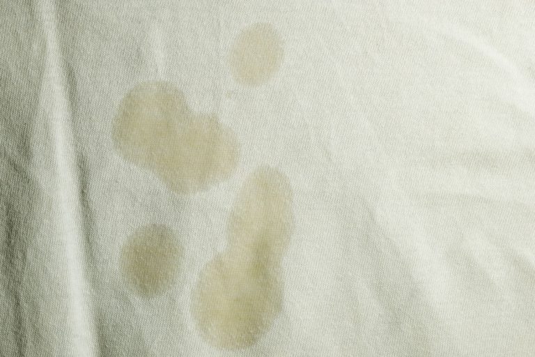 Oil stain on a piece of cloth, How To Get Olive Oil Out Of Clothes