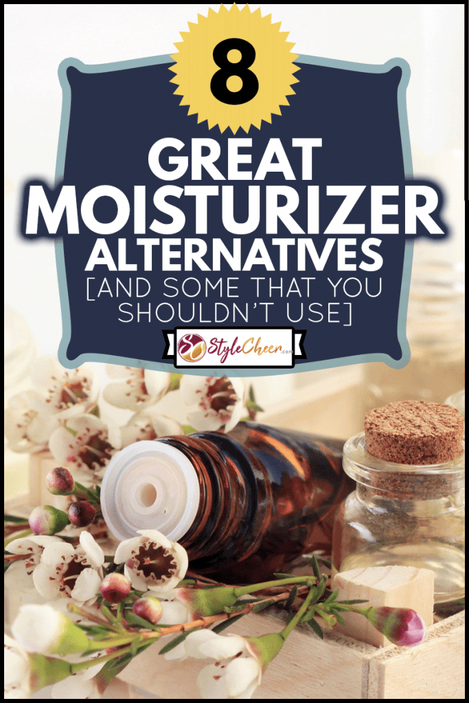 Little apothecary glass vials with aroma essential oil in wooden box, 8 Great Moisturizer Alternatives [And Some That You Shouldn't Use]