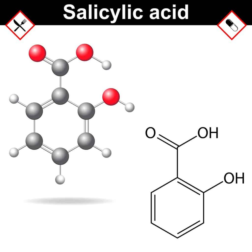 Salicylic acid molecule