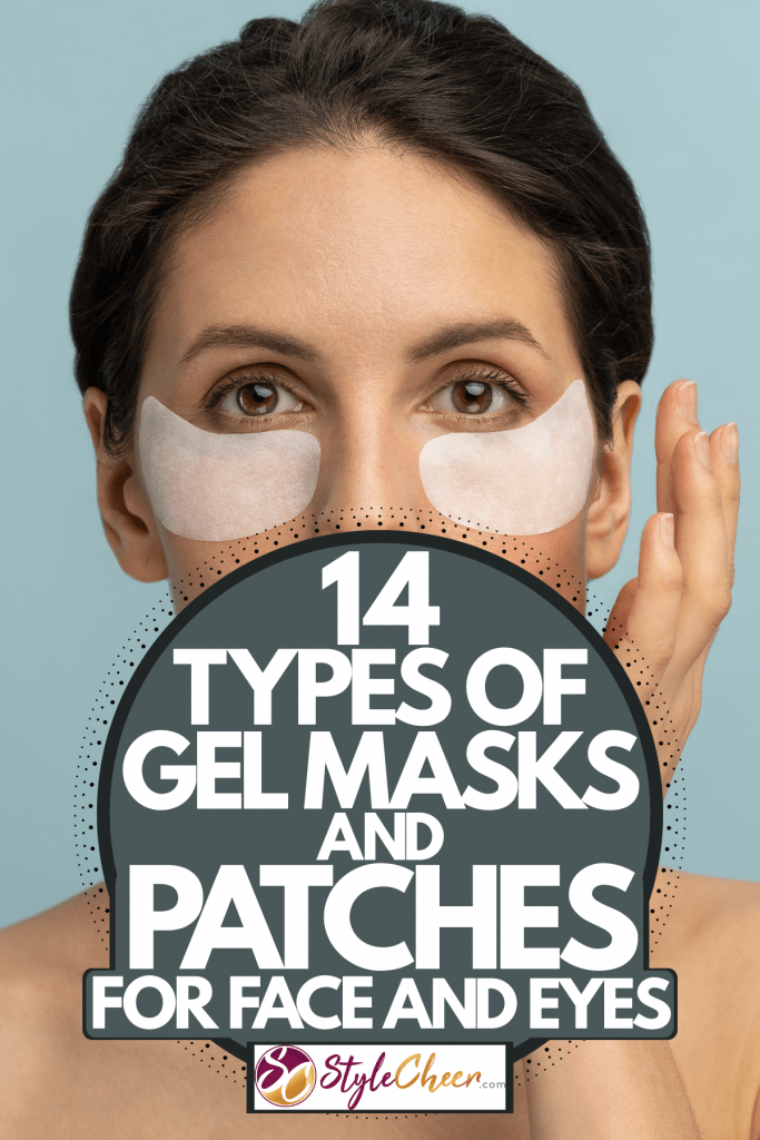 A woman applying gel mask below the eyes,14 Types of Gel Masks And Patches For Face And Eyes