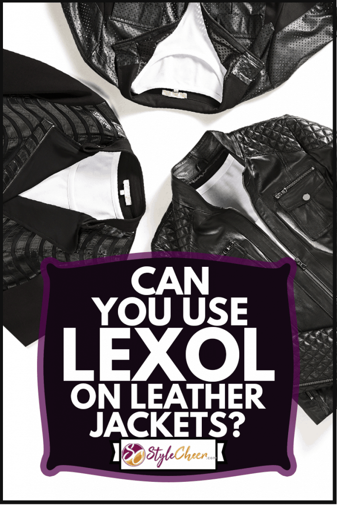 Leather jackets with white t-shirts isolated on white background, Can You Use Lexol On Leather Jackets?