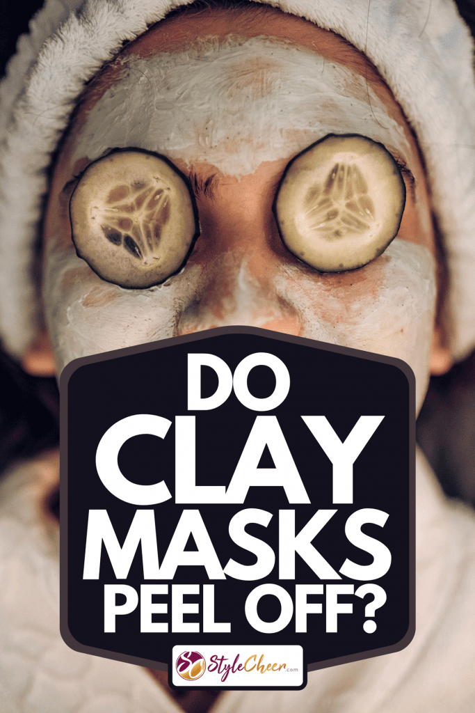 Woman doing facial skincare in the morning at home, Do Clay Masks Peel Off?