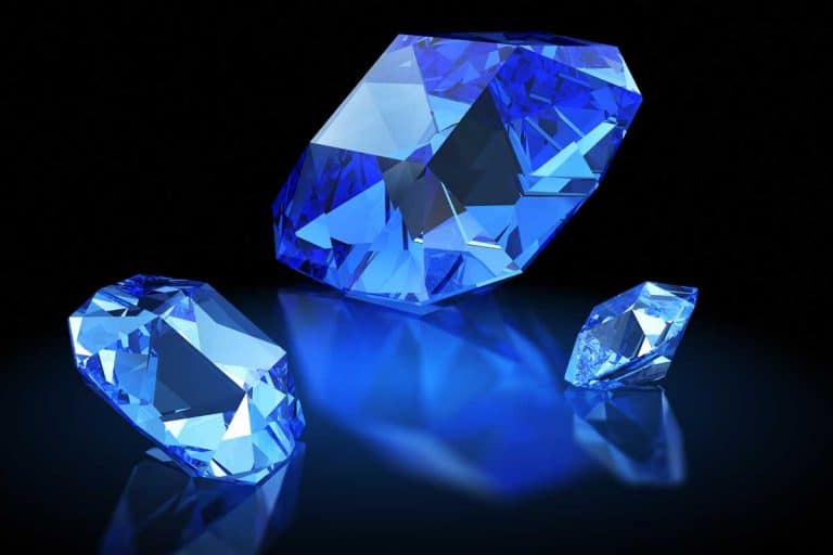 Three sapphire gems cut for jewelry, Do Sapphires Scratch Or Chip? What To Do When That Happens?