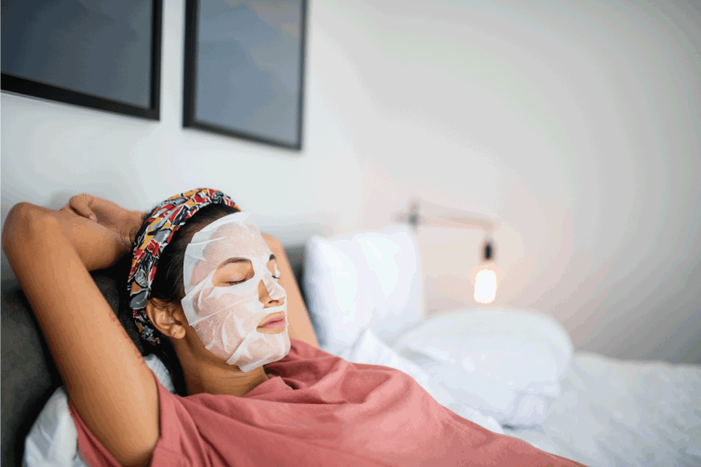 Young Latin woman applying face mask. 8 Types Of Skin Care Face Masks To Know