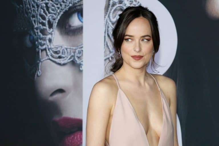 Dakota Johnson at the Los Angeles premiere of 'Fifty Shades Darker' held at the Theatre at Ace, Inside Dakota Johnson's Closet: Building A Capsule Wardrobe With The Basics