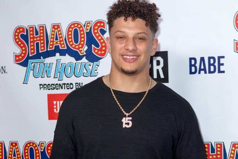 Patrick Mahomes at the SHAQ FUN HOUSE , Mahomes' Sneaker Empire: How the NFL Star's Shoe Line is Taking Over the Fashion Industry