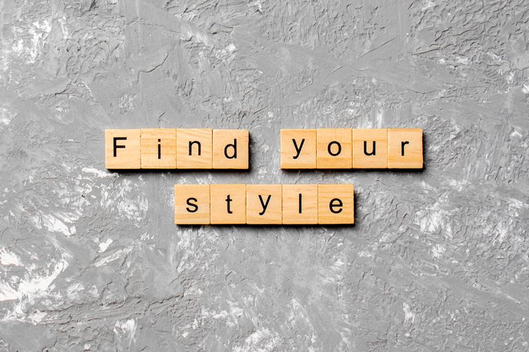 Find your style word written on wood block, Closet Chronicles of a Young Fashion Blogger Finding Her Style