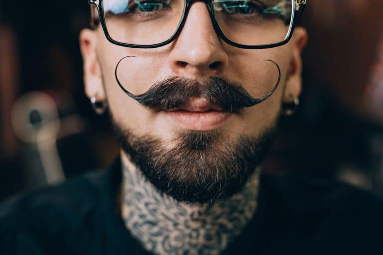 Well groomed hipster. Barbershop concept. Beauty industry. Facial hair care. Mature man bearded hipster with long beard and mustache. Styling mustache. Growing long mustache. Moustache style., TikTok's Whisker Warriors: The Rise of the Mustache Mavericks
