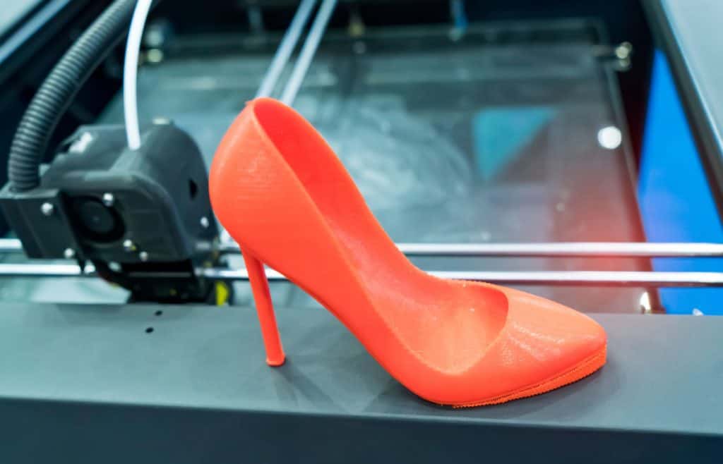 3D printed shoe 3Dprinted high heel 3D-printed dress show