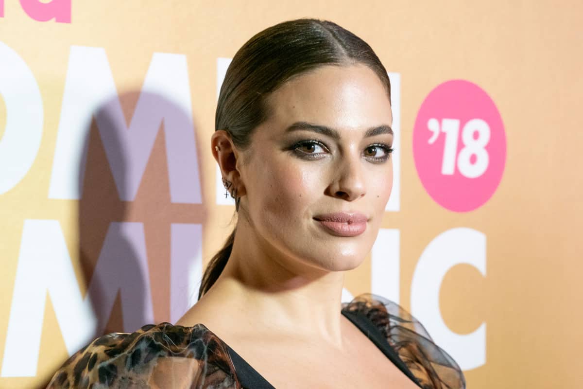 The gorgeous Ashley Graham at the Music gala at Pier 36