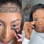 Two woman trying a hack to easy install an extension eyelashes, TikTok's Eyelash Hack: Is It A Hit Or Miss?