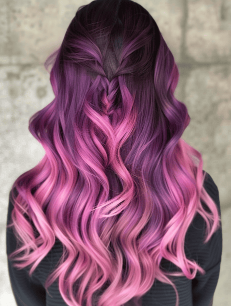 Dramatic Ombre Transformation hairstyle
