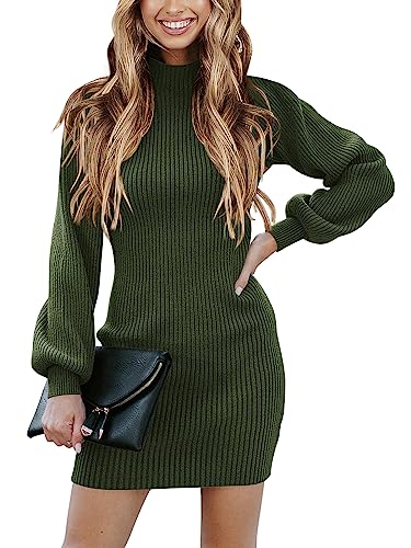 Bodycon Mini Sweater Dress