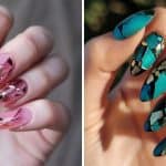 Shattered Glass Nail Designs